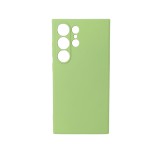 Cellect Samsung S24 Ultra, Prémium szilikon, Zöld, Mobiltelefon tok
