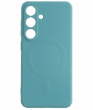 Cellect, Samsung S25, Türkiz, Mágneses, Szilikon, Mobiltelefon tok