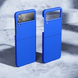 Cellect, Samsung Z Flip 4, Gumírozott, Kék, Mobiltelefon tok