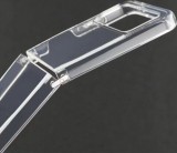 Cellect Samsung Z Flip 6 Szilikon Hátlapvédő Telefontok - Átlátszó