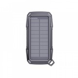 Cellect Solar Powerbank, 20000mAh, Fekete (CEL-PBANK-SP6-BK)