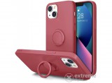 Cellect szilikon tok gyűrűvel,iPhone13 Mini,Mályva