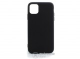 Cellect vékony gumi/szilikon tok iPhone 12/12 Pro készülékhez, fekete