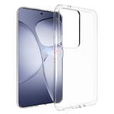 Cellect Xiaomi Redmi 15 vékony szilikon hátlap, Átlátszó
