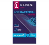 CELLULARLINE ANTIBIOM képernyővédő üveg (antibakteriális, ultravékony, 9H) FEKETE [Apple iPhone 11 Pro Max]