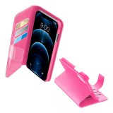 Cellularline BOOK AGENDA Apple iPhone 12 Pro Max tok álló (Flip, oldalra nyíló) rózsaszín