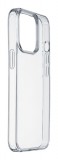 Cellularline Clear Duo back clear cover with protective frame for Apple iPhone 15 Pro