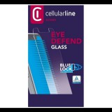 CELLULARLINE EYE DEFEND képernyővédő üveg (2.5D, kék fény elleni védelem, antibakteriális, 0.33mm, 9H) ÁTLÁTSZÓ [Apple iPhone 13 mini] (EYEDEFENDIPH13MIN) - Kijelzővédő fólia