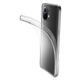 Cellularline Fine Xiaomi Mi 11 5G szilikon telefonvédő (ultravékony) átlátszó