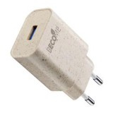 Cellularline Hálózati töltő ACHECOUSBQC18WE 1xUSB, QC 18W ECO (ACHECOUSBQC18WE)