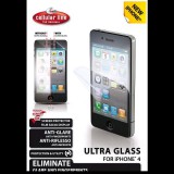 Cellularline iPhone 4 Képernyővédő fólia ujjlenyomat és tükröződésmentes (SPULTRAIPHONE4) (SPULTRAIPHONE4) - Kijelzővédő fólia