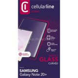 Cellularline Képernyővédő fólia Samsung Galaxy Note 20 Ultra, üvegfólia (TEMPGCUNOTE20PLK)