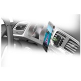 Cellularline Magnetic holder for MAG4 HANDY FORCE DRIVE ventilation, black MAG4HANDYFORCEDRV