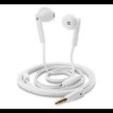 CELLULARLINE MANTIS fülhallgató SZTEREO (3.5mm jack, mikrofon, felvevő gomb, törésgátló, lapos kábel) FEHÉR (MANTISW) (MANTISW) - Fülhallgató
