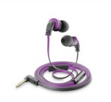 CELLULARLINE MOSQUITO In-Ear fülhallgató SZTEREO (3.5mm jack, mikrofon, felvevő gomb, könnyű, lapos kábel) RÓZSASZÍN (APMOSQUITO4)