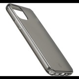 CELLULARLINE műanyag telefonvédő (szilikon keret, közepesen ütésálló, antibakteriális) FEKETE [Apple iPhone 12 Pro Max] (ANTIMICROIPH12PRMK)