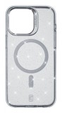 Cellularline Sparkle Mag Back Cover with Magsafe for Apple iPhone 15 Pro, Clear SPARKMAGIPH15PROT