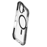 Cellularline Tetra force erős védőburkolat Magsafe táogatással Apple iPhone 16 Plus készülékhez, átlátszó TETRACMAGIPH16MAXT