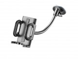 Cellularline Universal holder with suction cup Pilot Flexi for mobile phones Black PILOTFLEXIK