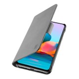 Cellularline Xiaomi Redmi Note 10 4G (Note 10s) tok álló, bőr hatású (Flip, asztali tartó funkció, RFID) fekete