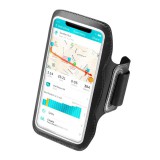 Celly Armband cseppálló sport telefontartó felkarra 6.9" méretig, fekete