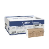 Celtex S.P.A. Celtex V Dart hajtogatott kéztörlő cellulóz, 2 réteg, 21,5x21cm, 15x200lap (3000 lap)