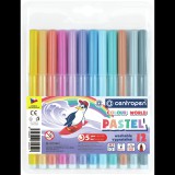 Centropen RED 7550 Marker, pasztellszínek, 12 db (8595013644522)