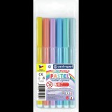 Centropen RED 7550 Marker, pasztellszínek, 6 db (8595013644508)