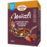 Cerbona étcsokoládés-epres műzli 200 g