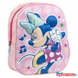 CERDA Disney Minnie Music 3D hátizsák, táska 31 cm
