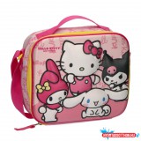 CERDA Hello Kitty Kawaii Cuties 3D thermo uzsonnás táska 24 cm