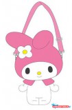 CERDA Hello Kitty MyMelody oldaltáska, válltáska 30 cm