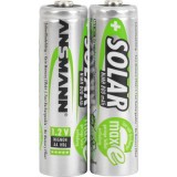 Ceruza akku AA, NiMH, 1,2V 800 mAh, 2 db, Ansmann Solar maxE LR06, AA, LR6, AAB4E, AM3, 815, E91, LR6N (5035513)