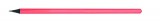 Ceruza, neon pink, siam piros swarovski kristállyal, 14 cm, art crystella 1805xcm707