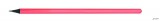Ceruza, neon pink, siam piros SWAROVSKI® kristállyal, 14 cm, ART CRYSTELLA®