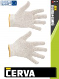 Cerva AUK textil kötött munkakesztyű - 12 pár/csomag