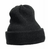 Cerva Austral kötött vastag téli sapka fekete színben