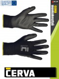 Cerva Bunting Evolution textil PU-mártott kesztyű - munkakesztyű - 1 pár/csomag