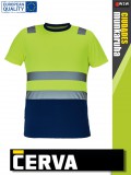 Cerva CIUDADES YELLOWNAVY MONZON láthatósági póló - munkaruha