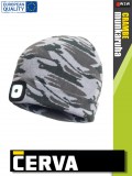 Cerva CRAMBE SNOW DEEL beépített USB led téli sapka - munkaruha