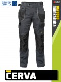 Cerva DAYBORO ANTHRACITE prémium extra rugalmas SLIMFIT női nadrág - munkaruha