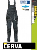 Cerva DAYBORO ANTRACITE rugalmas anyagú kantárosnadrág - munkaruha