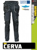 Cerva DAYBORO ANTRACITE rugalmas deréknadrág - munkaruha