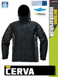 Cerva DAYBORO BLACK bélelt télikabát - munkaruha