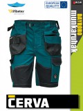 Cerva DAYBORO PETROL rugalmas anyagú rövidnadrág - munkaruha