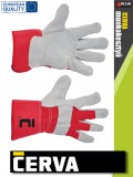Cerva EIDER kombinált bőrkesztyű - munkakesztyű - 1 pár/csomag
