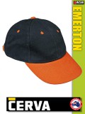 Cerva EMERTON BLACK baseball sapka - munkaruha