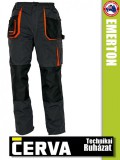 Cerva EMERTON BLACK deréknadrág - munkaruha