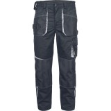 Cerva Emerton STR munkavédelmi téli derekas nadrág fekete színben