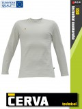 Cerva ESD NOYO GREY technikai antisztatikus környakú póló - munkaruha